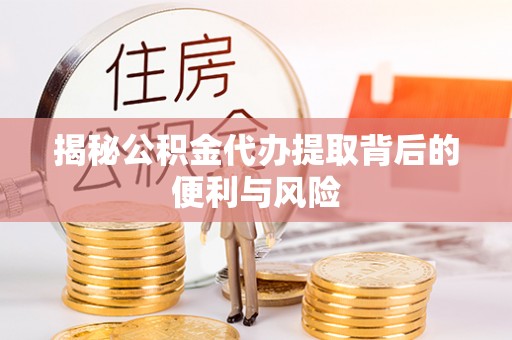 乌达揭秘公积金代办提取背后的便利与风险