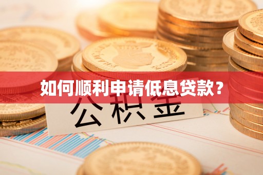 乌达如何顺利申请低息贷款？