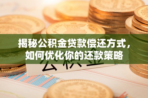 乌达揭秘公积金贷款偿还方式，如何优化你的还款策略
