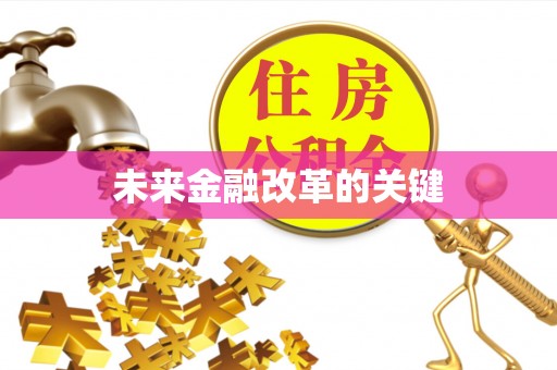 乌达未来金融改革的关键