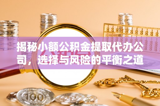 乌达揭秘小额公积金提取代办公司，选择与风险的平衡之道