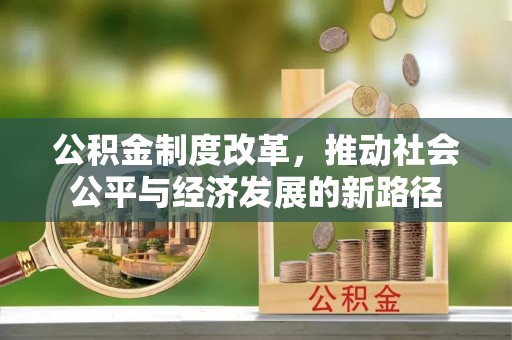 乌达公积金制度改革，推动社会公平与经济发展的新路径